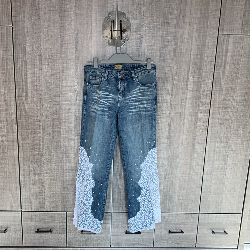 Midnight Velvet‎ Lace/Denim Combination